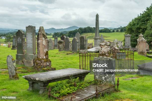 15th And 16th Century Graveyard In Kilmartin Scotland Stock Photo - Download Image Now