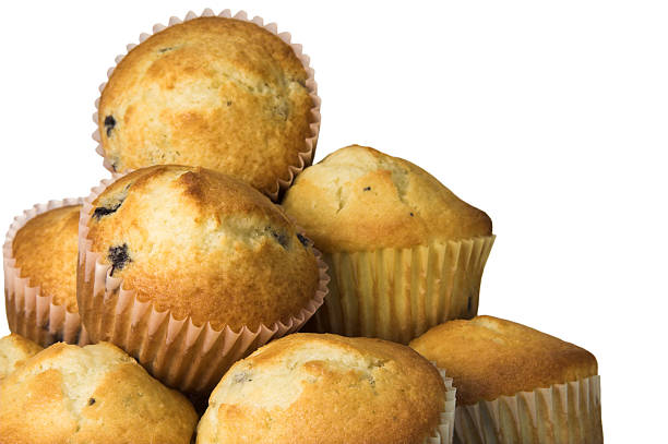 istock Several blueberry muffins stacked on top of each other 91047120