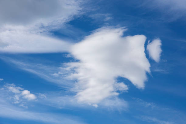 istock cloud shaped fish in sky at Lofoten 910471406