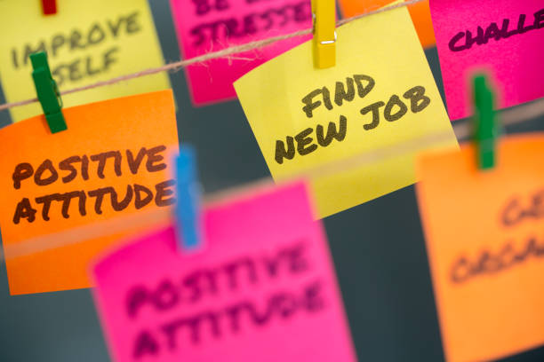 istock Closeup notes concept for motivation to found a new job 910473656