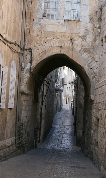istock Jerusalem, Old City Street 91047395