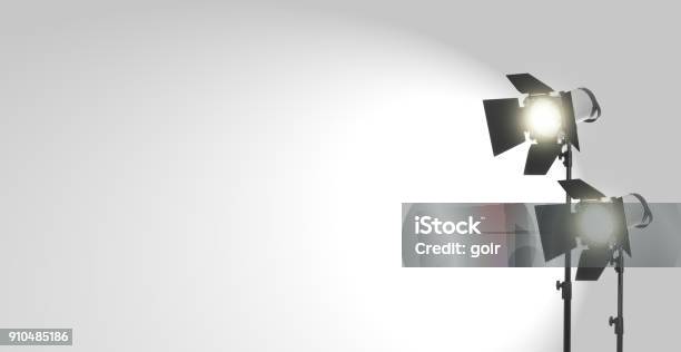 Studio Stock Photo - Download Image Now - Spotlight, Spot Lit, Studio Shot