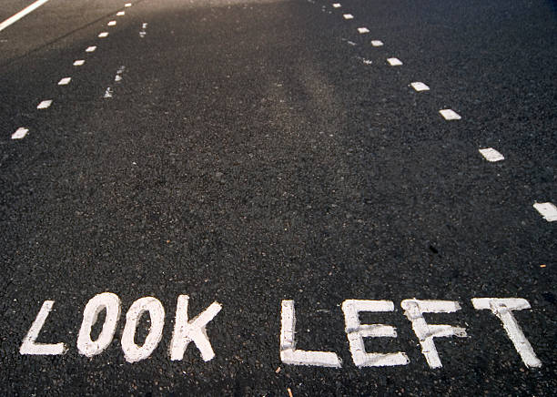istock safety instructions painted on a pedestrian crossing 91048560