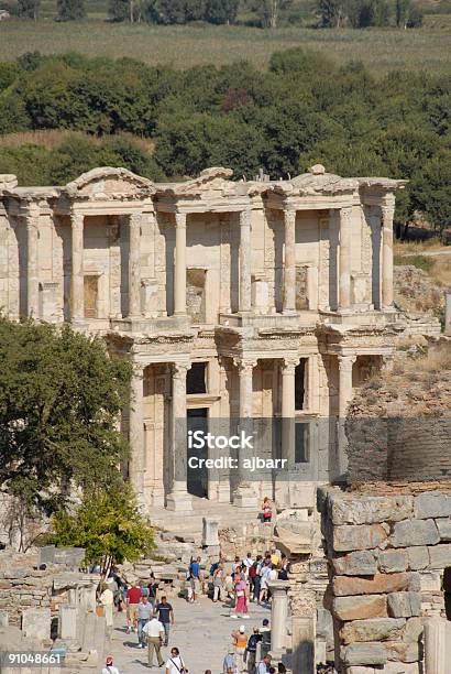 Biblioteca Em Éfeso - Fotografias de stock e mais imagens de Arcaico - Arcaico, Arqueologia, Biblioteca