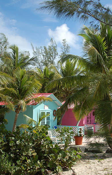 istock Isolated beach hut in exotic location 91049330