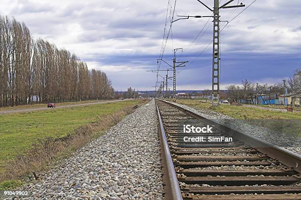 Photo libre de droit de Railroad Quais De La Tamise banque d'images et plus d'images libres de droit de Arbre - Arbre, Automne, Bois