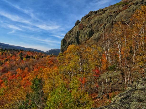 istock Adirondack High Peaks, NY , Owls Head Lookout, Fall Colors 910499890