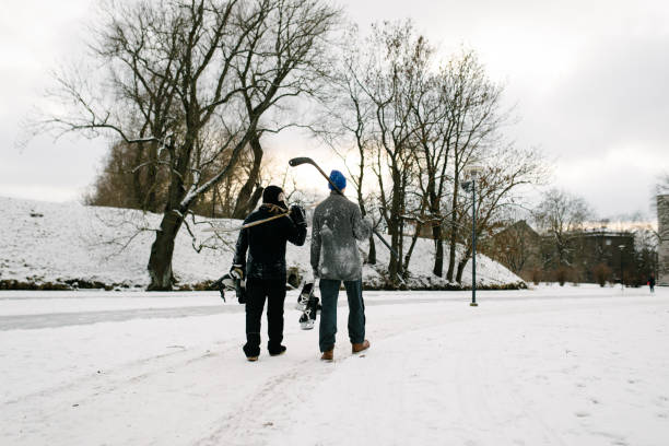Authentic series of friendship and hockey