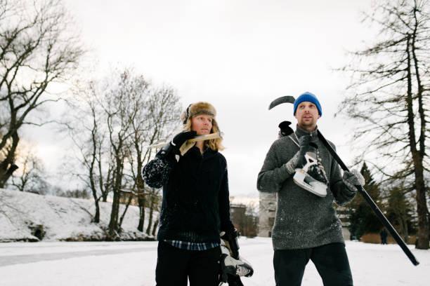 istock Friendship and ice hockey 910500124