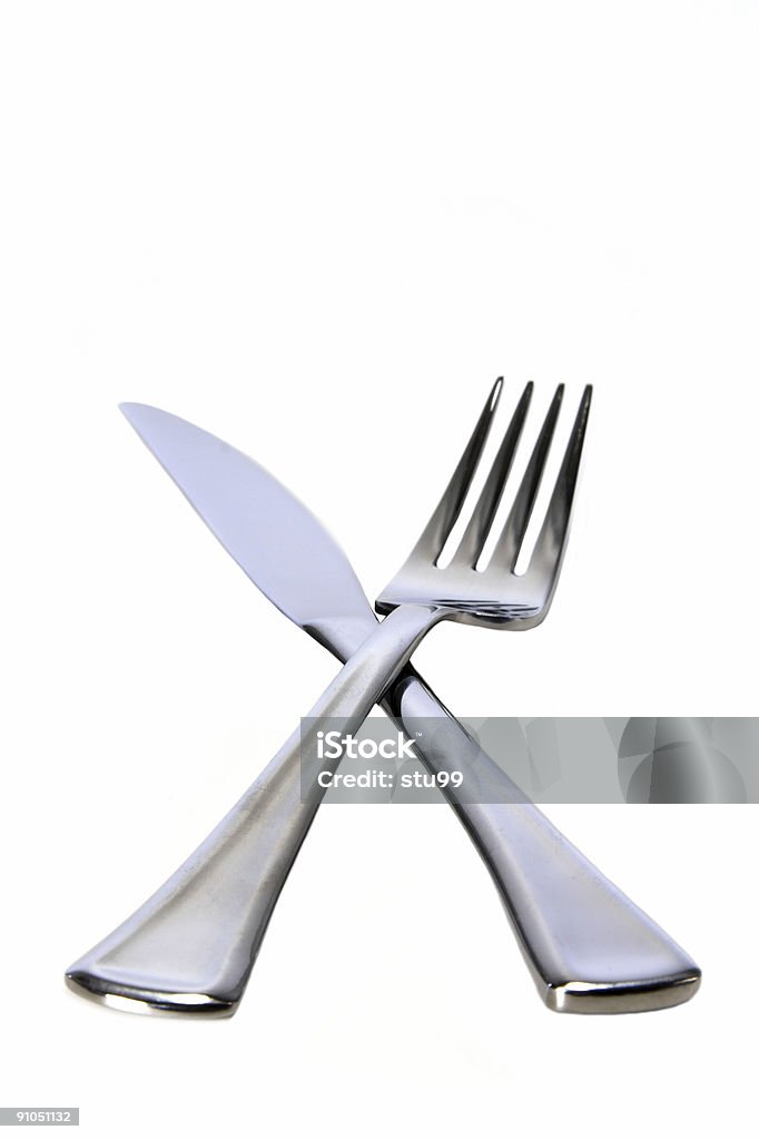 Нож и вилка - Стоковые фото Без людей роялти-фри