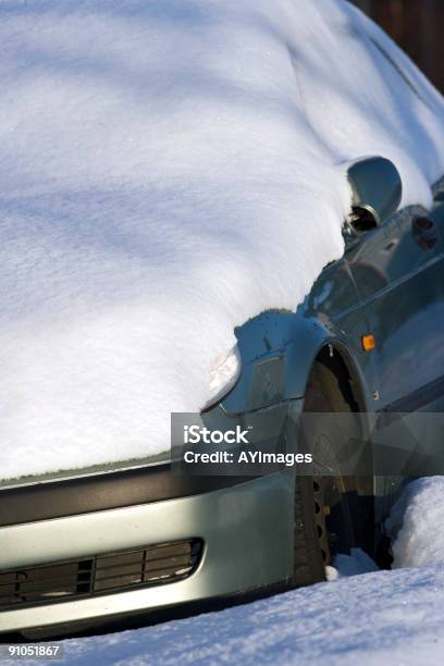 Snowed In Stock Photo - Download Image Now - Volvo, Car, Buried
