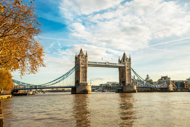 istock Tower Bridge during Autumn in London City, UK 910521000