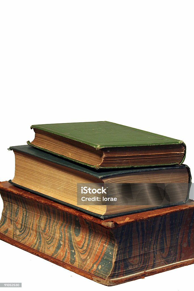 Куча старые книги - Стоковые фото Антиквариат роялти-фри