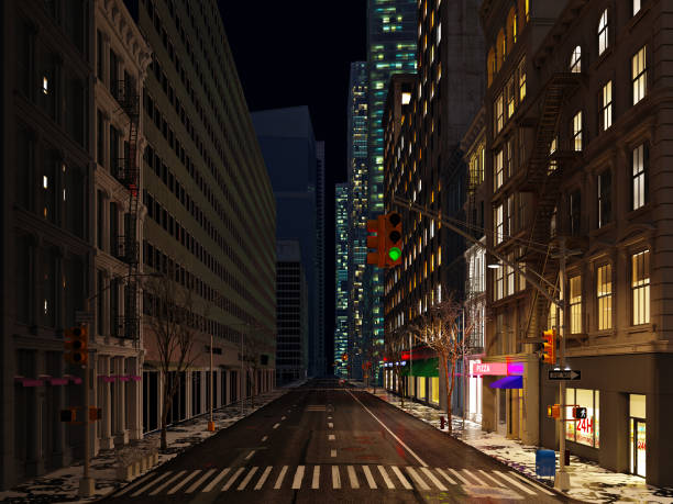 istock earth hour. ecologically big city life. 3d rendering 910528590