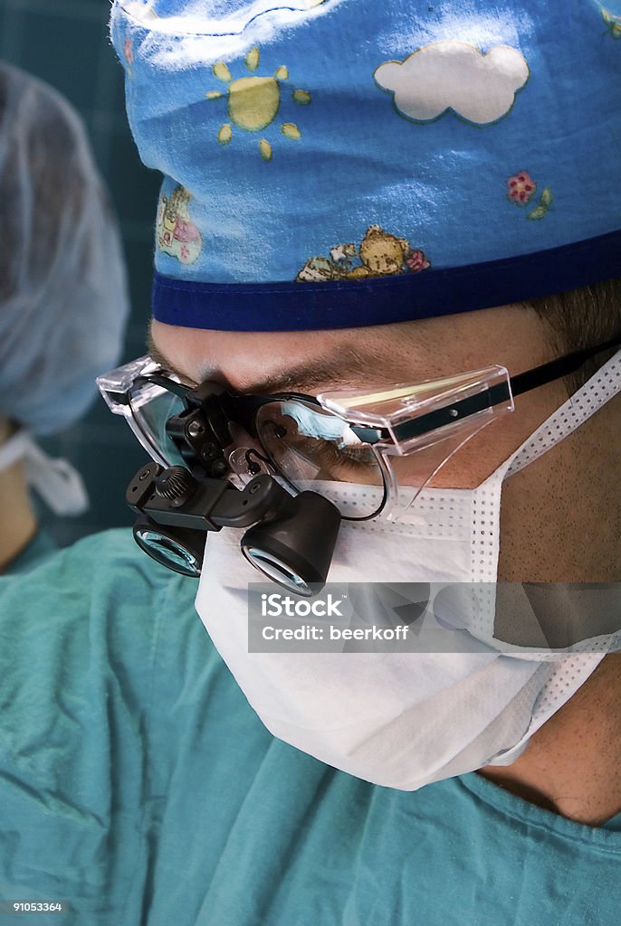 Cirurgião pediátrica - Royalty-free Cirurgia Foto de stock