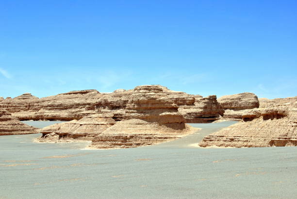 istock Yardang Geopark in Gansu Province, China 910535242
