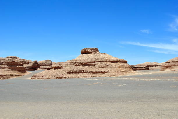 istock Yardang Geopark in Gansu Province, China 910535450