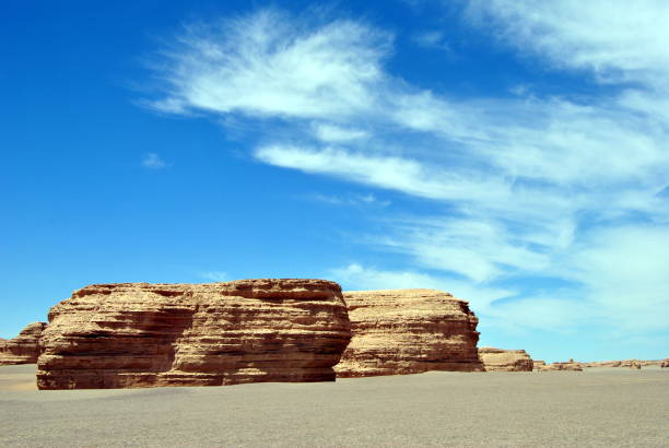 istock Yardang Geopark in Gansu Province, China 910535508