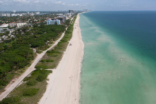 istock Aerial view of Florida Beaches 910539538