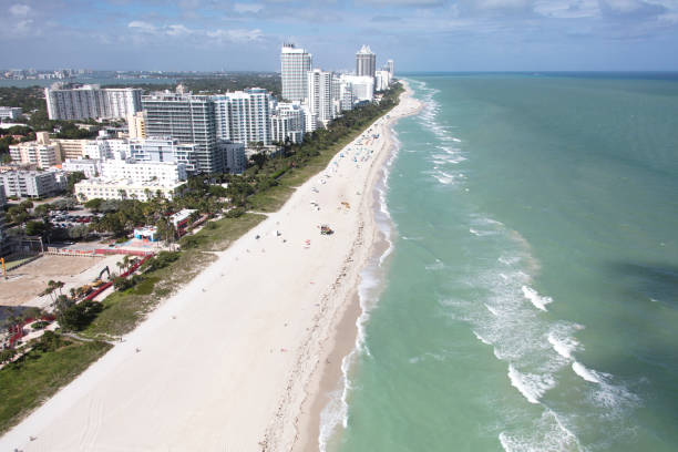 istock Aerial view of Florida Beaches 910539688