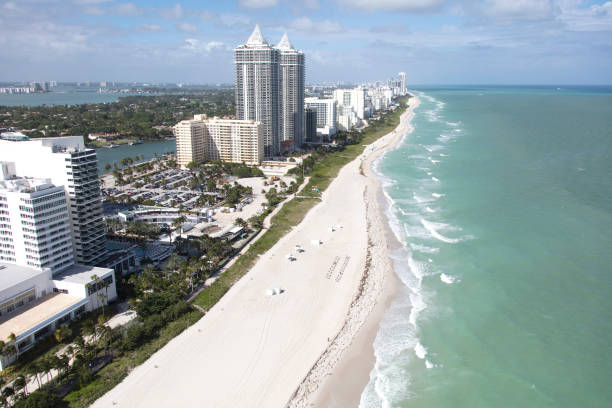 istock Aerial view of Florida Beaches 910539762