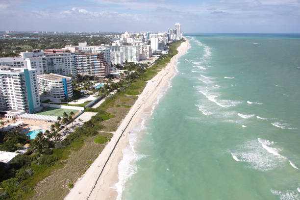 istock Aerial view of Florida Beaches 910539976