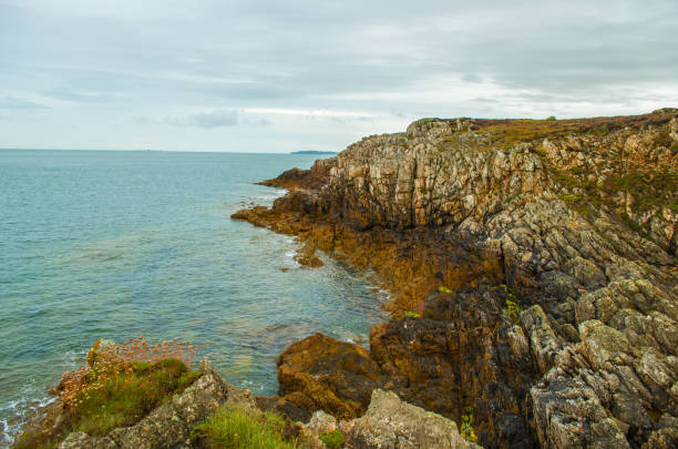 istock Rocky coastline in Wales. 910542176