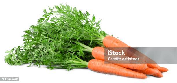 Carrot Stock Photo - Download Image Now - Carrot, Cut Out, White Background