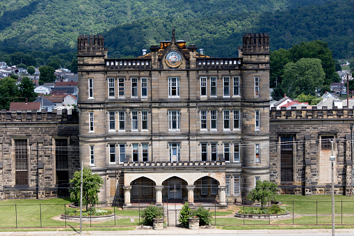 Moundsville State Prison Moundsville West Virginia photograph taken June 2016