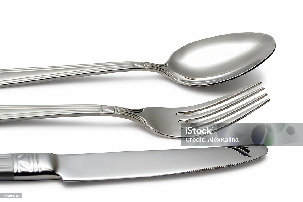 spoon, knife, fork  Abstract Stock Photo