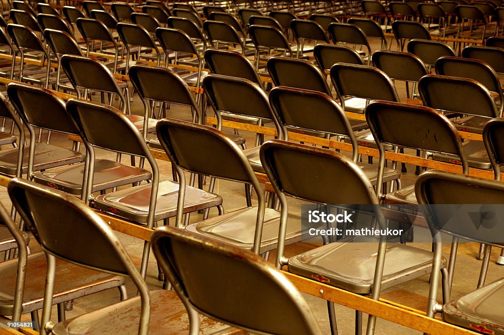 Chaises en métal - Photo de Acier libre de droits