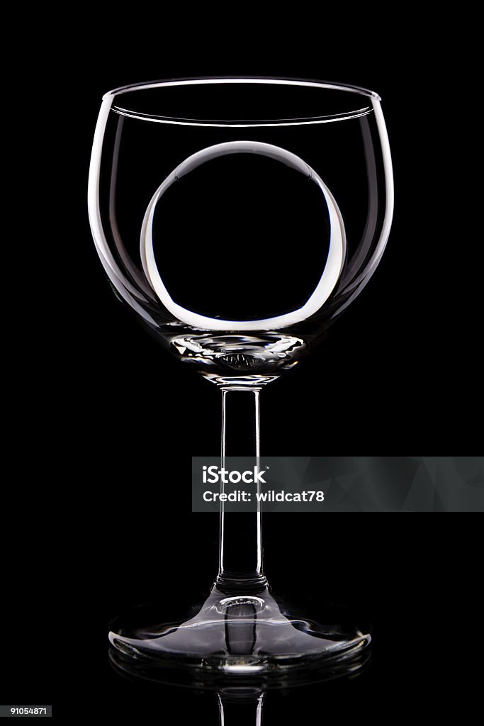 wineglass e controle de bola - Foto de stock de Abstrato royalty-free
