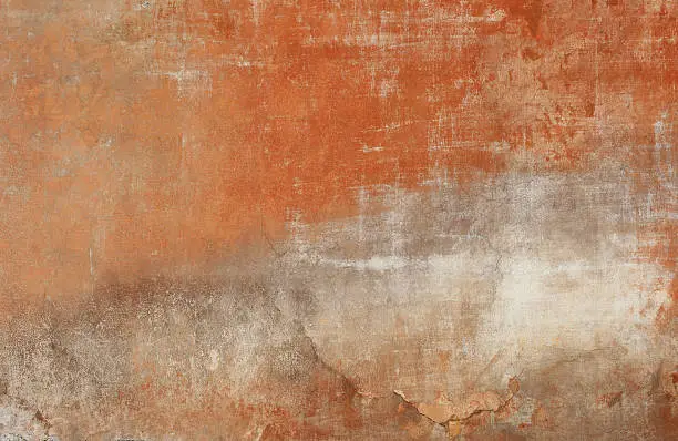 Photo of Red grey Roman grunge wall texture