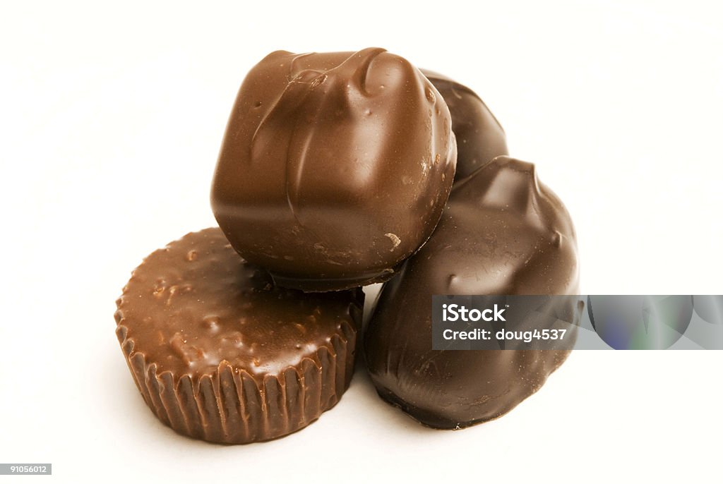 Cukierki czekoladowe - Zbiór zdjęć royalty-free (Bez ludzi)
