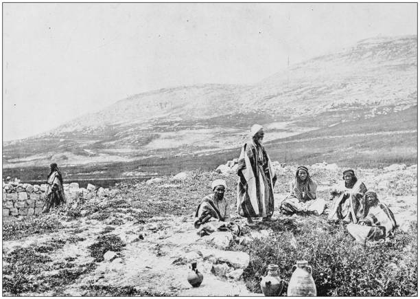 Antique photograph of World's famous sites: Jacob's Well