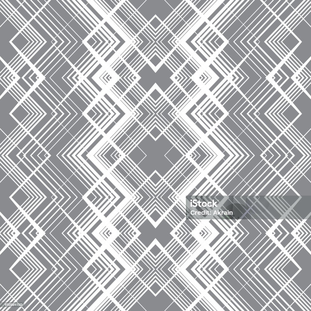 Angles Line Patterns Abstract Seamless Pattern Of Lines And Angles Monochrome Image Stock ...