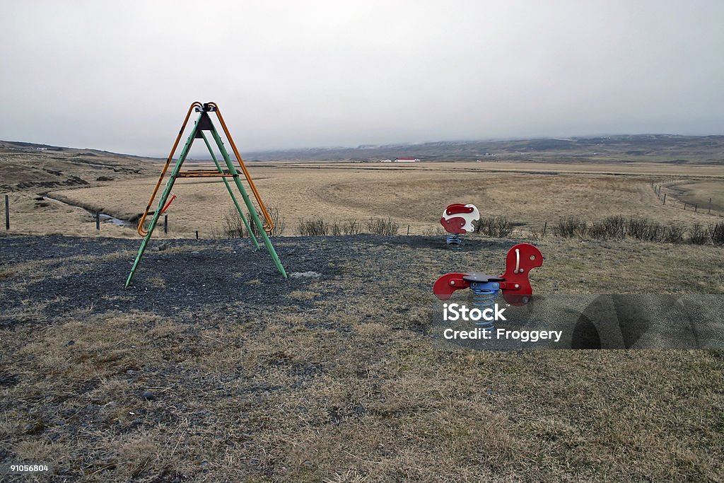 Playground  Antarctica Stock Photo