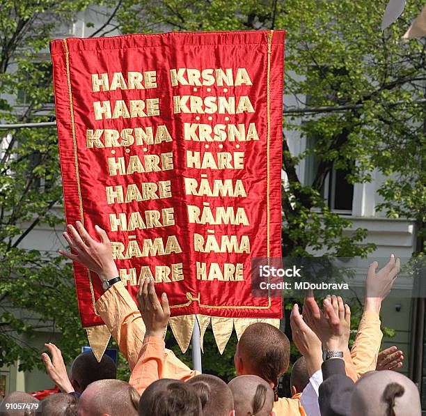 Hase Krsna Stockfoto und mehr Bilder von Buddhismus - Buddhismus, Demonstration, Farbbild