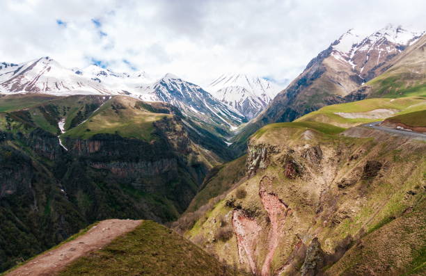 istock Beautiful mountains in Georgia 910579034
