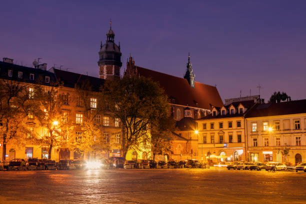istock Corpus Christi Basilica on Wolnica Square in Krakow 910584896