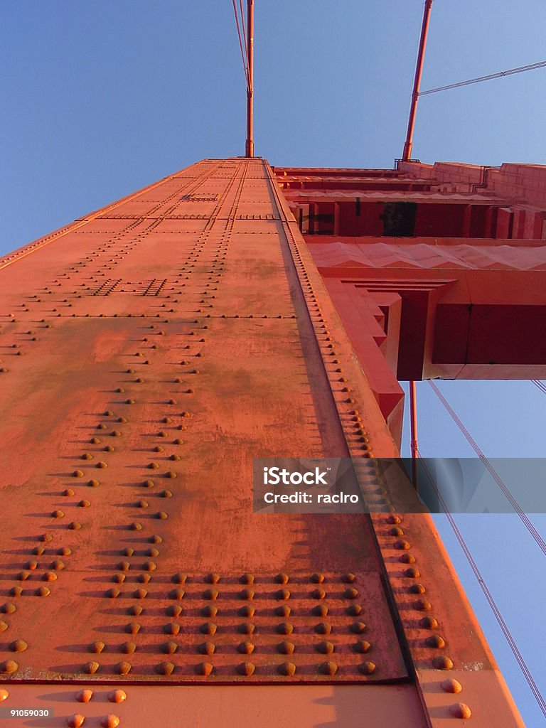 Torre Golden Gate - Foto de stock de Primer plano libre de derechos