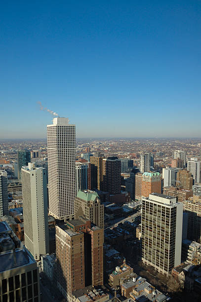 istock Chicago streetscape from high above 91059234