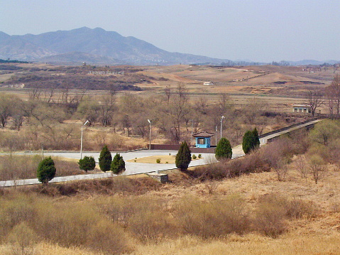 Norte, Corea del sur DMZ puente de No retorno photo