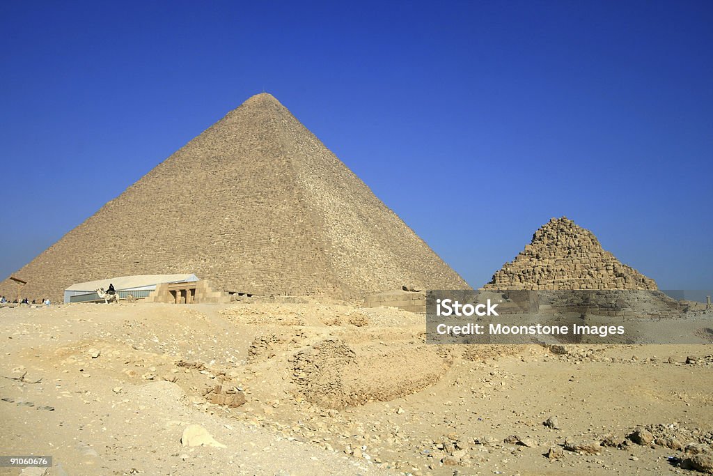 Grande Pirâmide de Gizé - Royalty-free Antiguidades Foto de stock