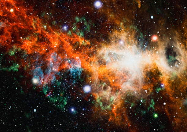 istock planets, stars and galaxies in outer space showing the beauty of space exploration. Elements furnished by NASA 910621526