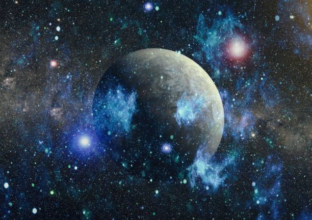 istock planets, stars and galaxies in outer space showing the beauty of space exploration. Elements furnished by NASA 910640004