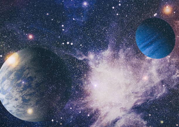 istock planets, stars and galaxies in outer space showing the beauty of space exploration. Elements furnished by NASA 910643762
