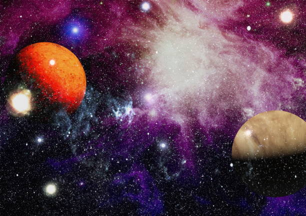 istock planets, stars and galaxies in outer space showing the beauty of space exploration. Elements furnished by NASA 910643962