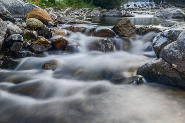 istock beautiful scenic mountain lanscape river waterfall shot with a ND filter and slow shutter technique 910648224
