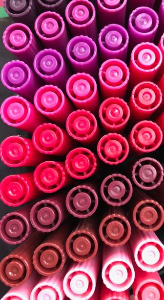 istock Heap of red pink pencil backs 910655370